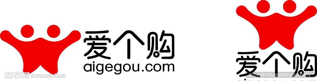 爱个购标志