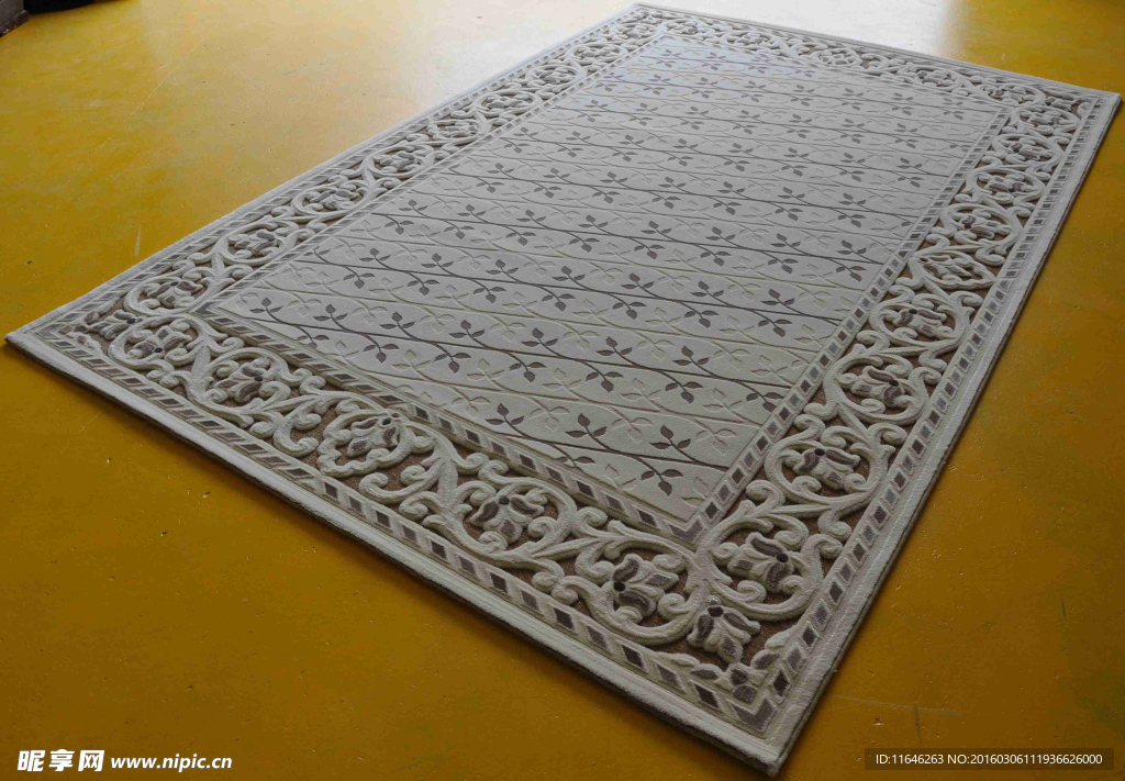 地毯  3D 花纹