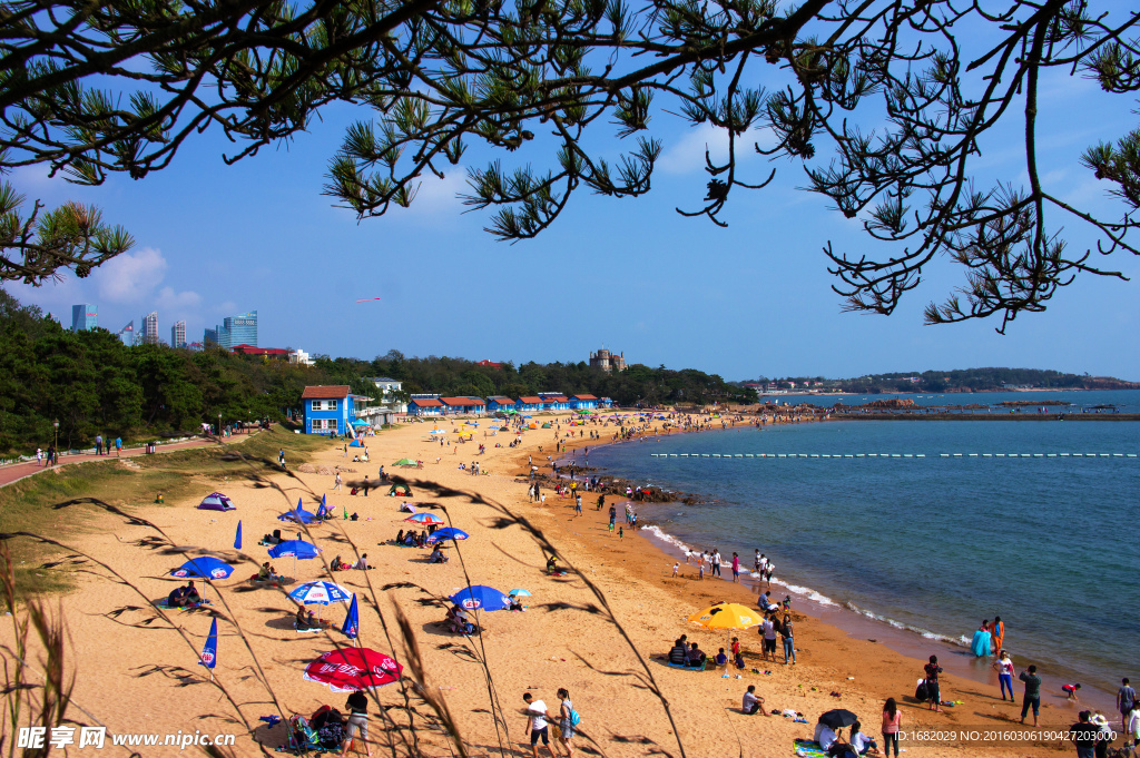 青岛第三海水浴场 八大关