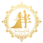 金色婚礼LOGO