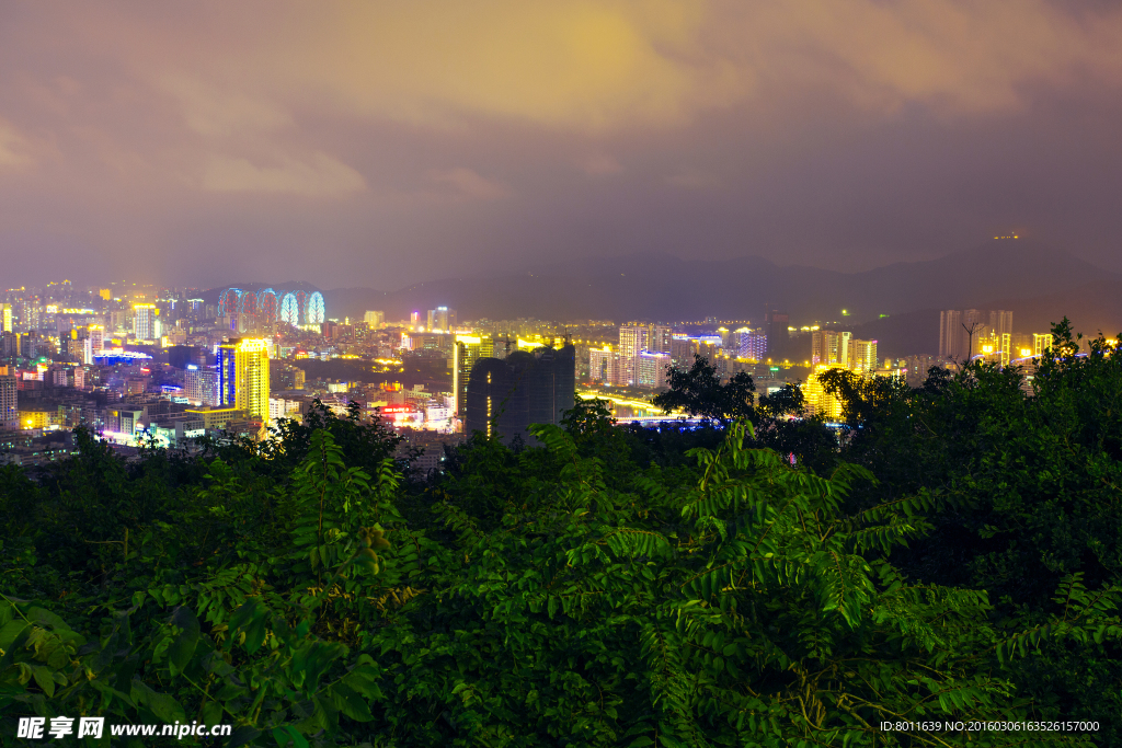 三亚夜景风光