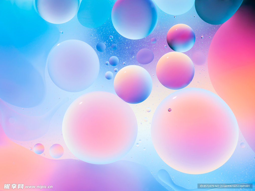 彩色水纹背景