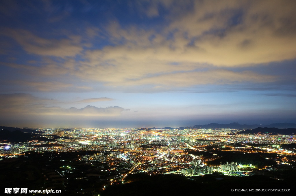 汉城夜景