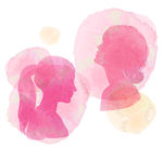女子侧脸  女子剪影