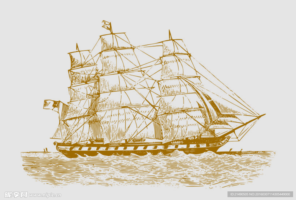 帆船
