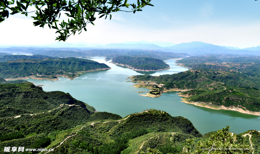 黛眉山景区黄河大观