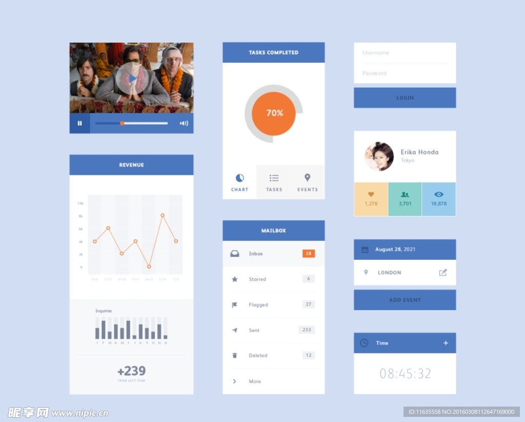 手机 ui