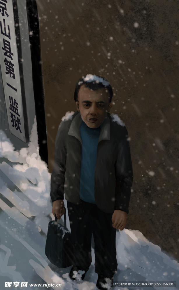 手绘人物