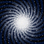矢量唯美星空背景素材