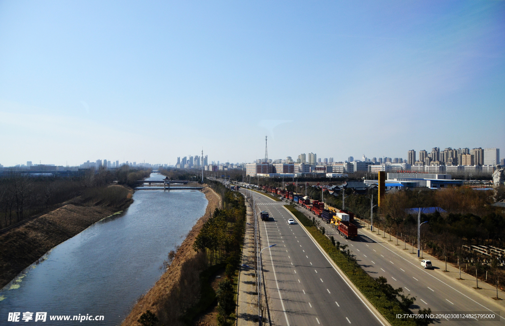 河流马路