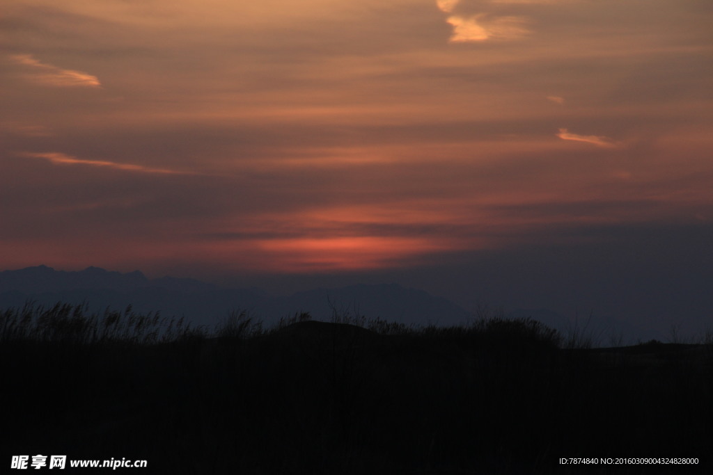 夕阳