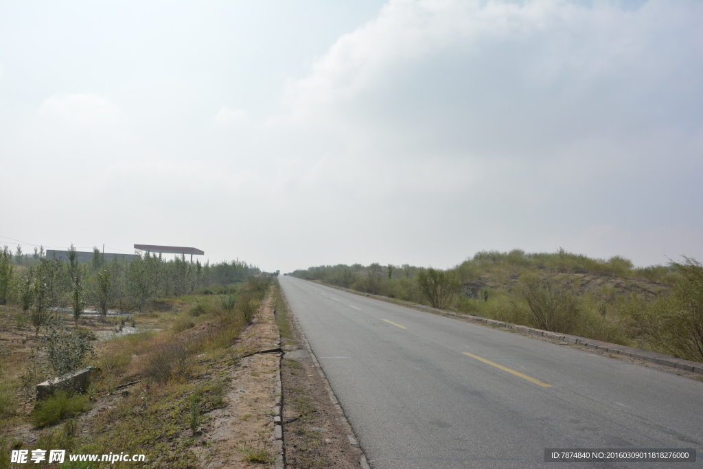 库布齐沙漠公路