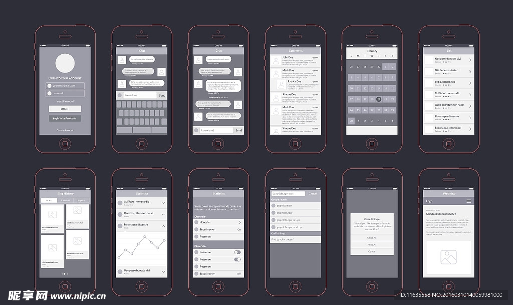 手机 ui