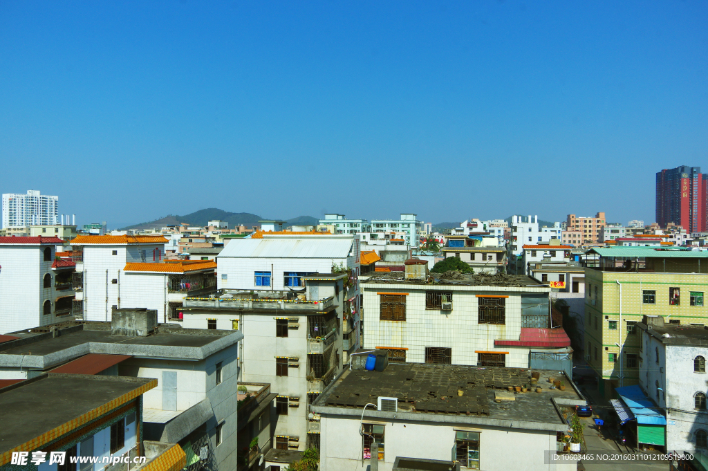 城市楼海 民居楼群