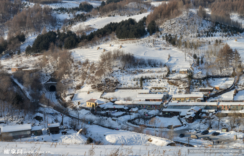 吉林松岭雪村