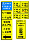 高速公路道路安全指示牌