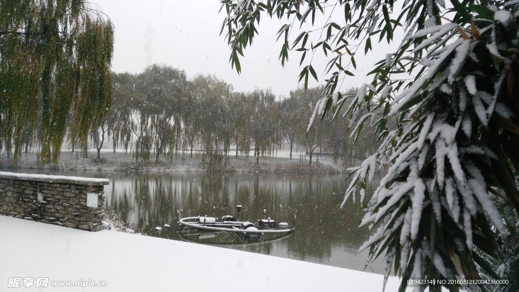 别墅雪景