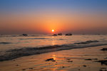 海边日出