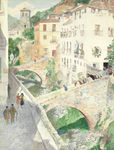 民居油画