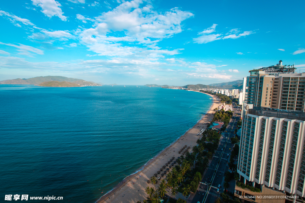 越南都市海景