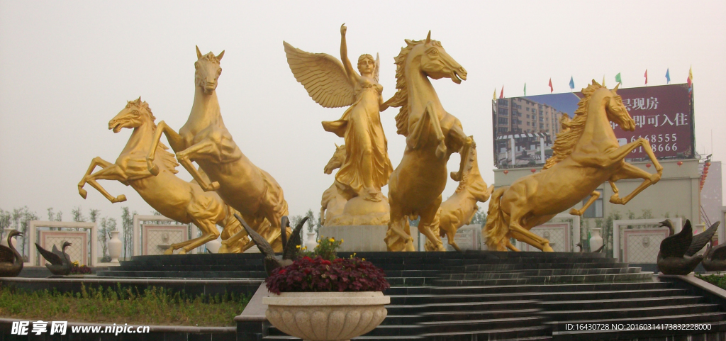 雕塑景观