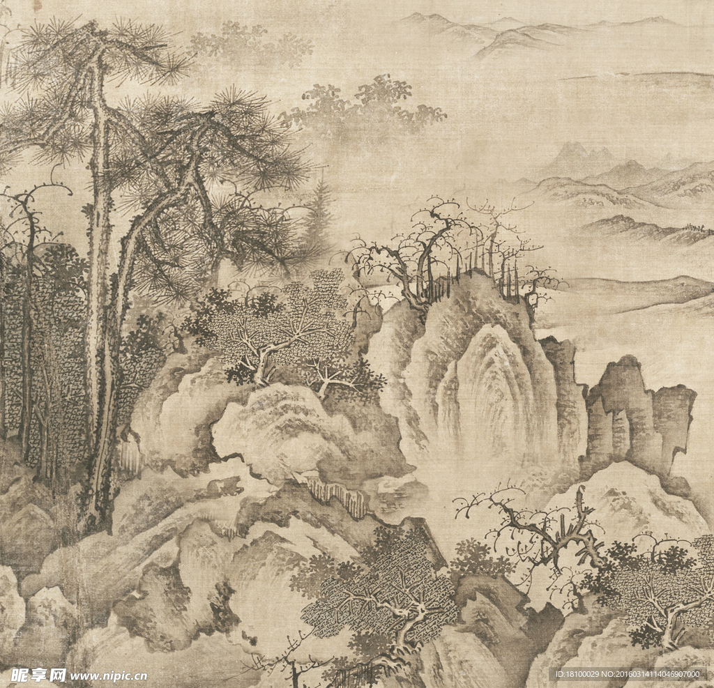 国画山水