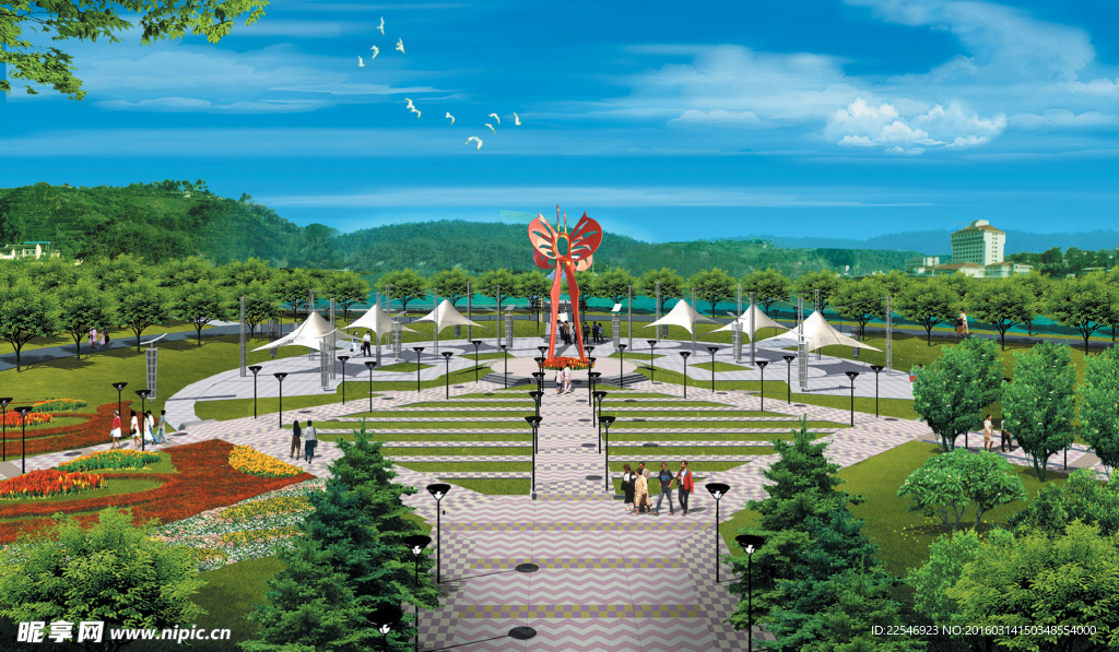 张家界城市广场
