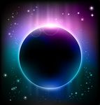 矢量唯美星光星空背景底纹