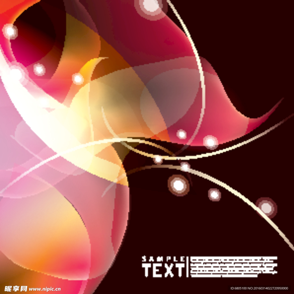 矢量唯美炫酷背景底纹