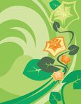 矢量花纹背景底纹