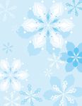 雪花背景底纹