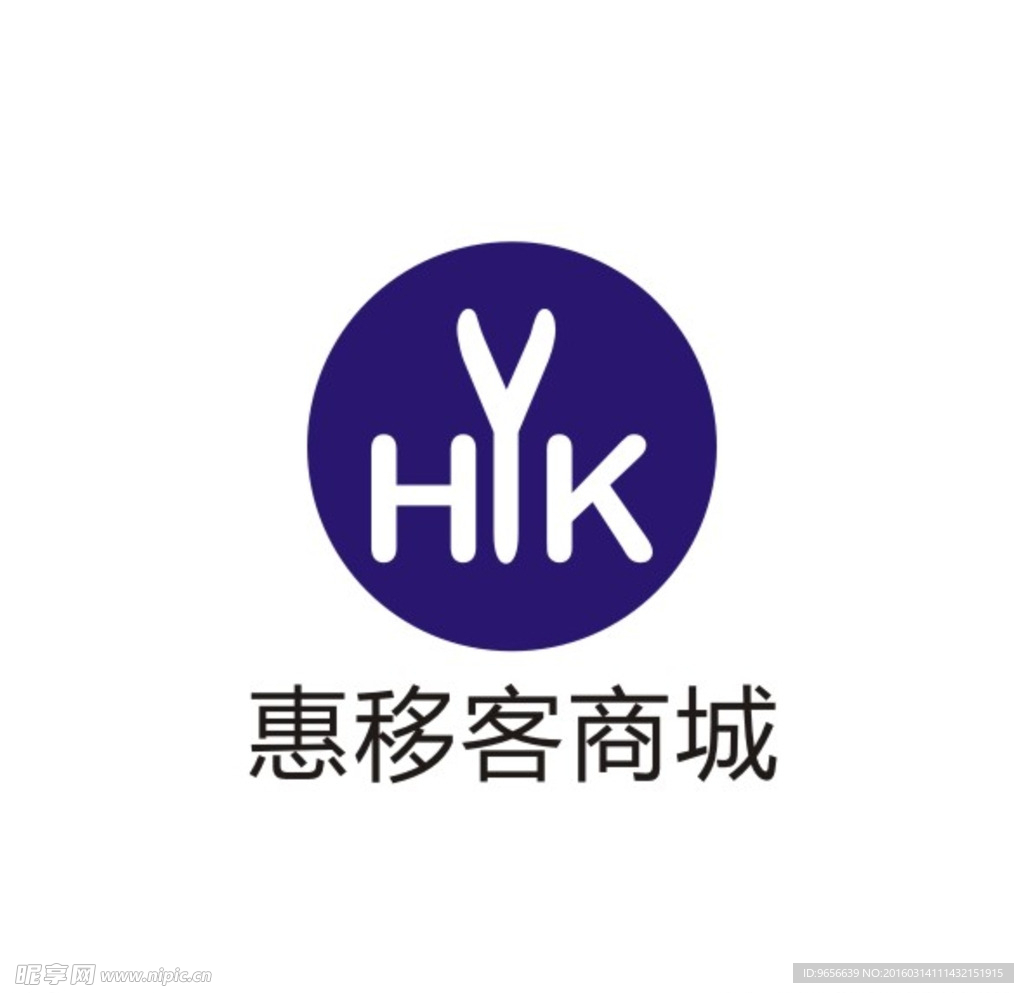 惠移客 HYK LOGO