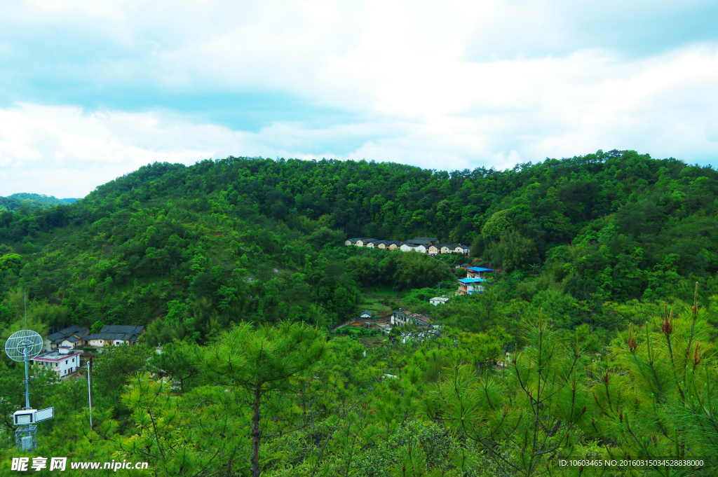 山水建筑 乡村古建