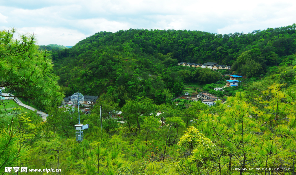 山水古建筑 清朝古村落