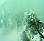 华山雪景