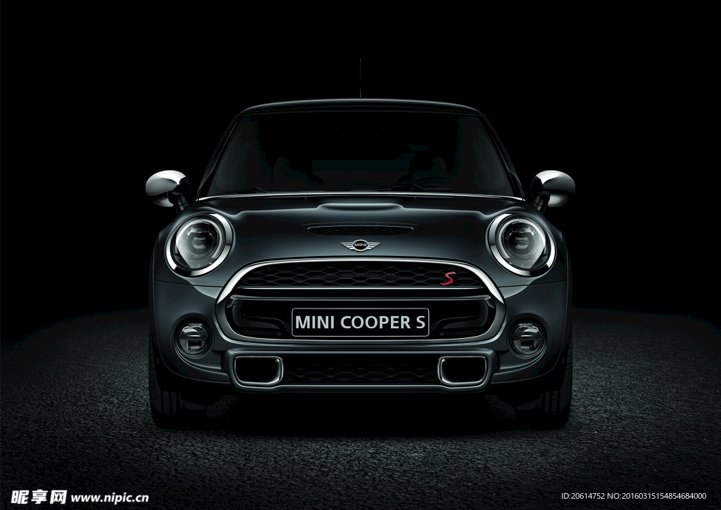 MINI汽车正面