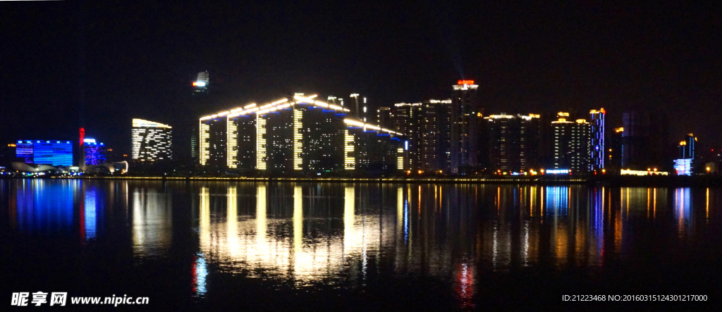 银盆岭大桥夜景