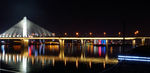 银盆岭大桥夜景