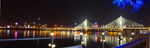 银盆岭大桥夜景