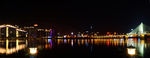 银盆岭大桥夜景