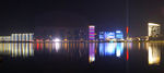 银盆岭大桥夜景