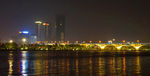 桔子洲大桥夜景
