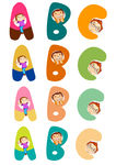 ABC儿童插图