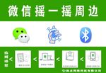 原创展架 摇一摇展架  红色展