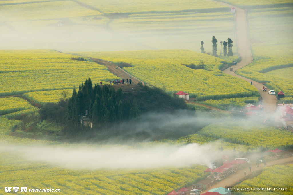 山间美景