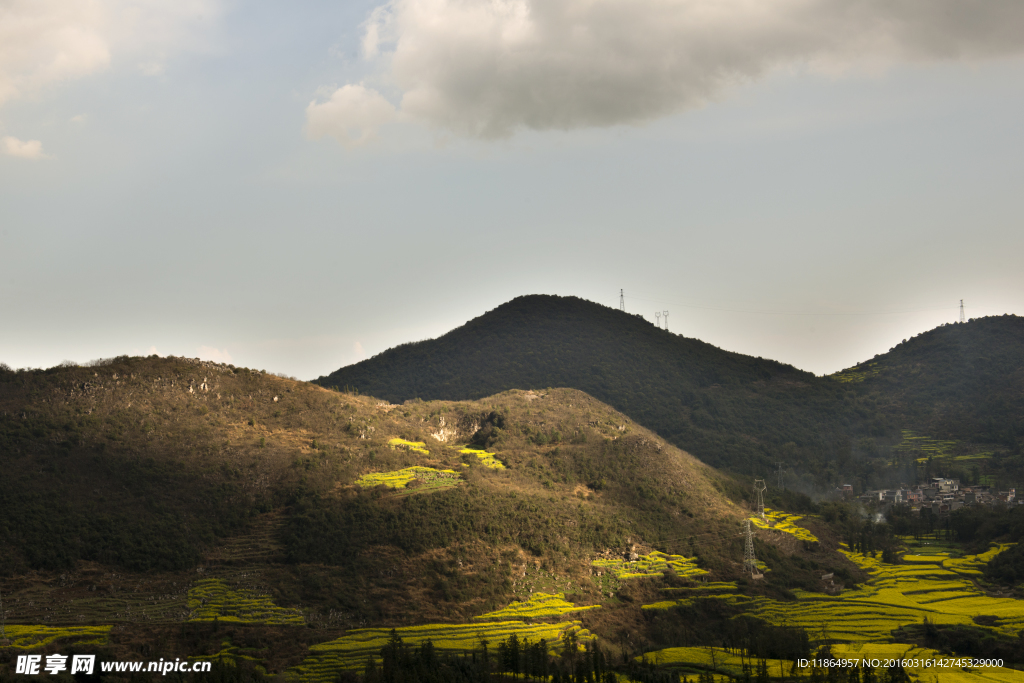 山间美景