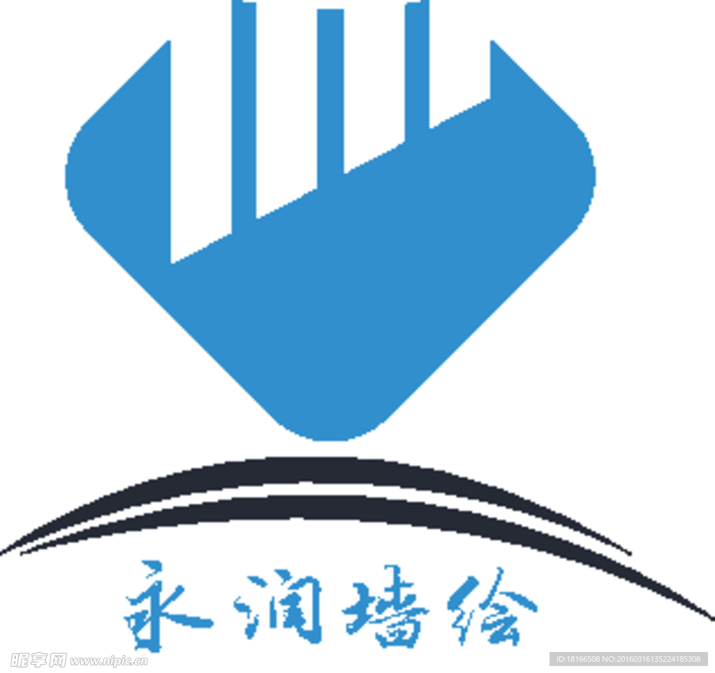 墙绘LOGO