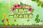 清明节去踏青