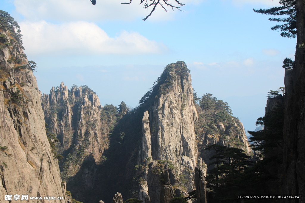 黄山五指山