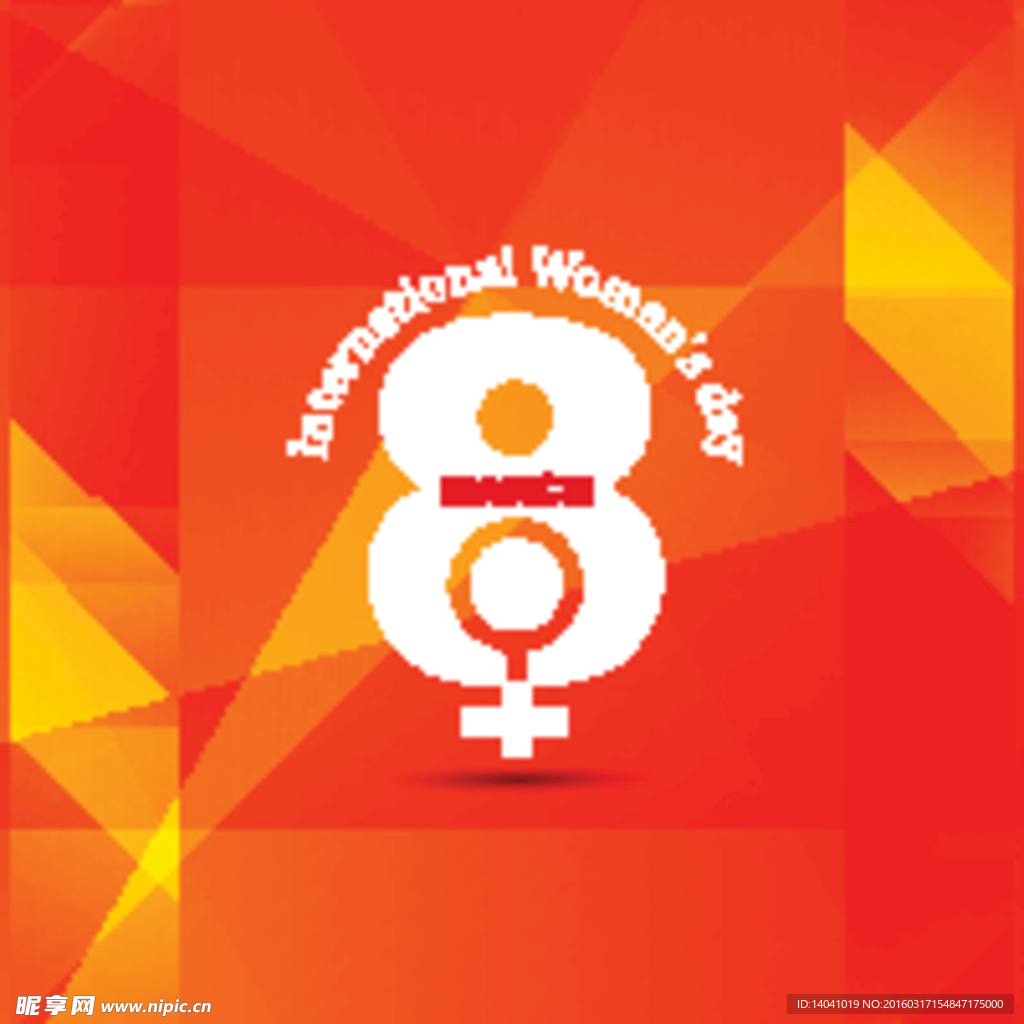 国际妇女背景